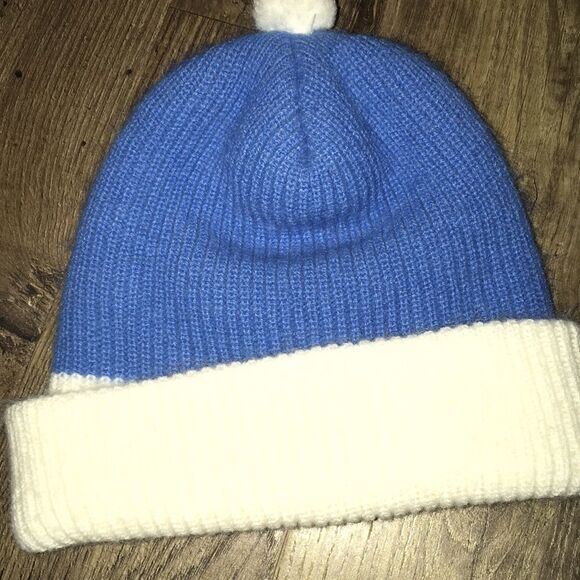 Vintage North Carolina UNC Tar Heels Beanie ski snowboard Holiday Bowl style cap - Picture 2 of 4